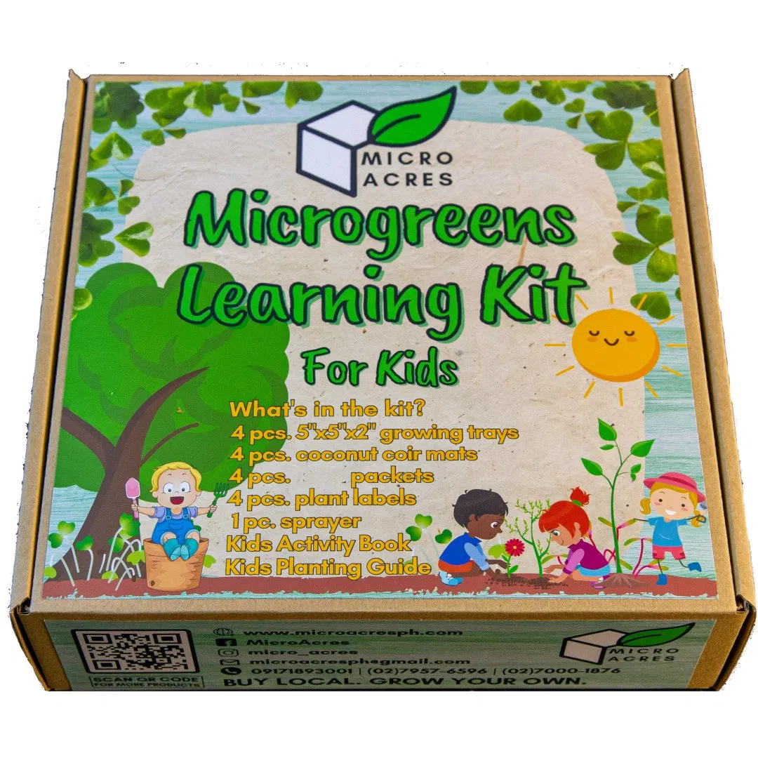 Engaging Microgreens Seeds Growing Kit for Kids’ Learning