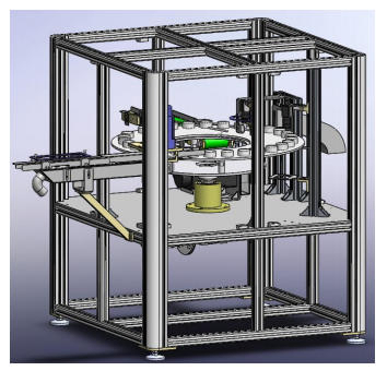 High-Precision Glass Plate Plastic Parts Device, Ai Inspection Software Fast and Efficient Vision Inspection