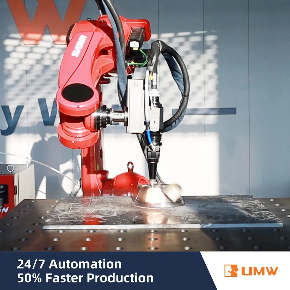 Programmable Robot Arm Machine Laser Cut Holes Industrial Robotic Cutting for Sale