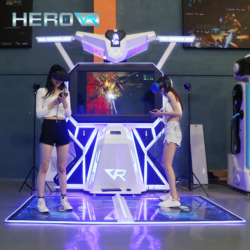 Herovr Shopping Mall High Income Quick Roi Exciting Competitive Fun Vr Shooting Game Machine
