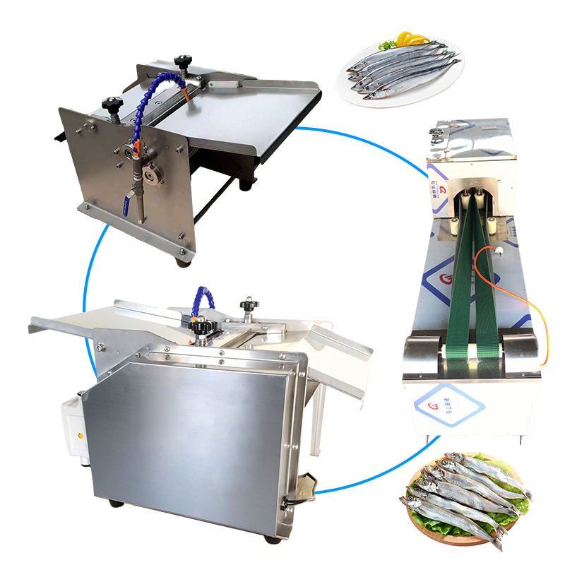 Commercial Fish Meat &amp; Bone Flexible Seafood Separator Ai Vision Filleting Machine