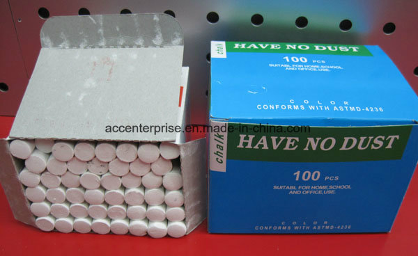 Environmental Non-Toxic Dust Free White and Colored Calcium Carbonate Chalk