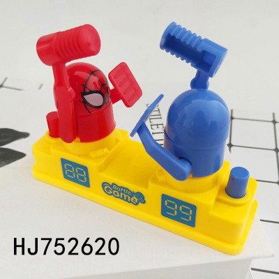 Hot Selling 2 Player Competitive Pounding Battle Toy for Kids and Adults Fun Interactive Duel Game with Hammer Challenge