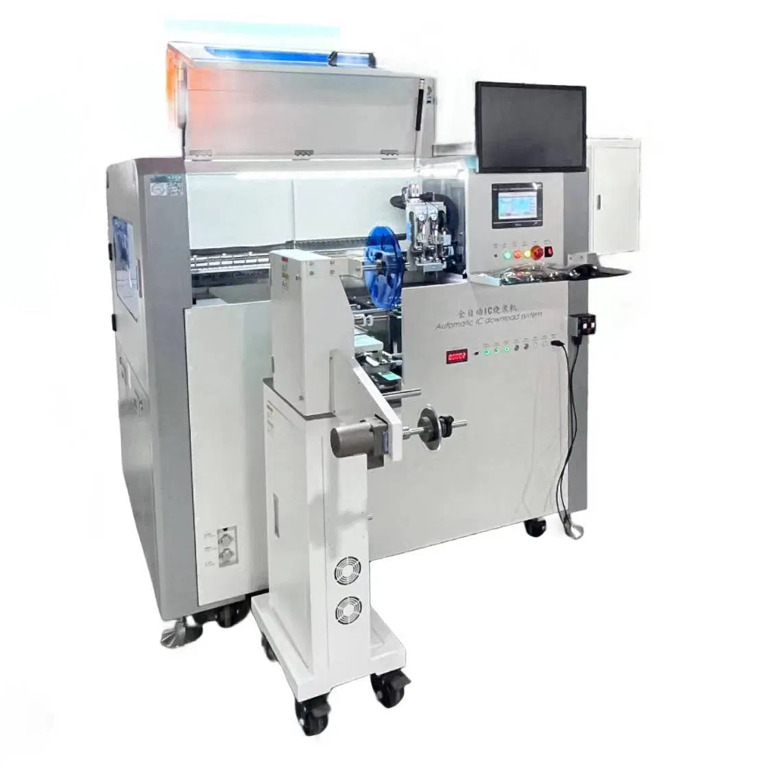 Ra Dual-Station IC Packaging Programmer Tp1200d - Automatic Component Tube Burner Equipment with Integrated Coding System