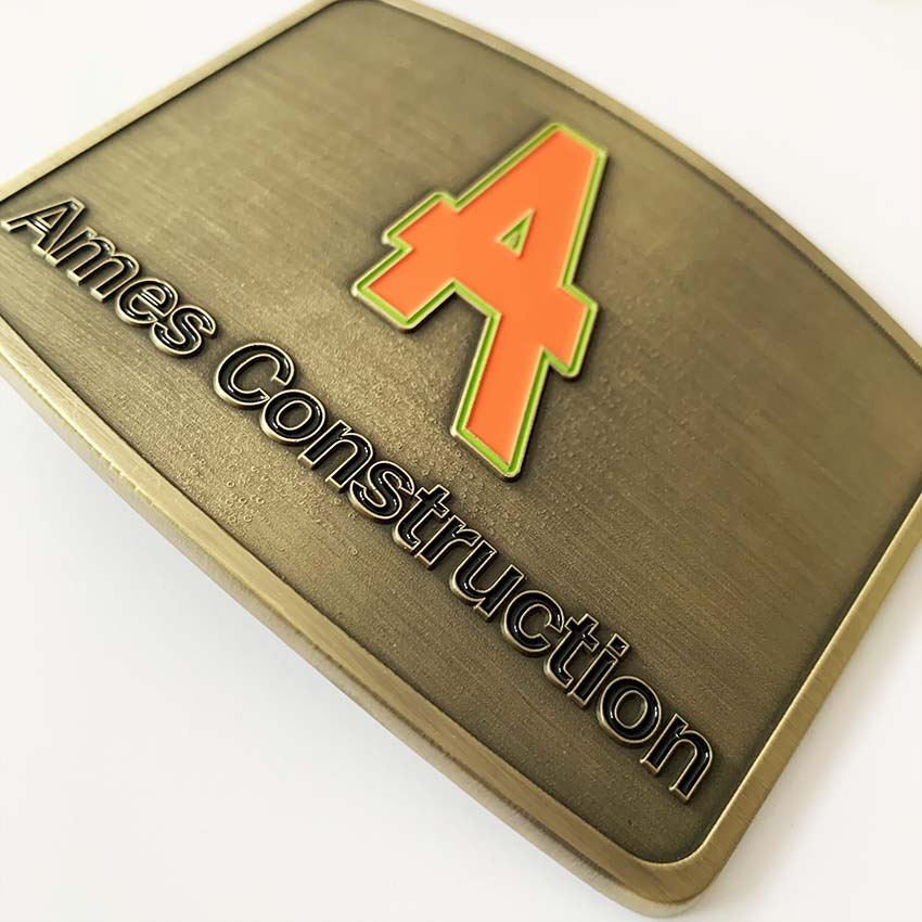 Wholesale Customize Size Belt Buckle Antique Plated Metal Buckles with Competitive Price