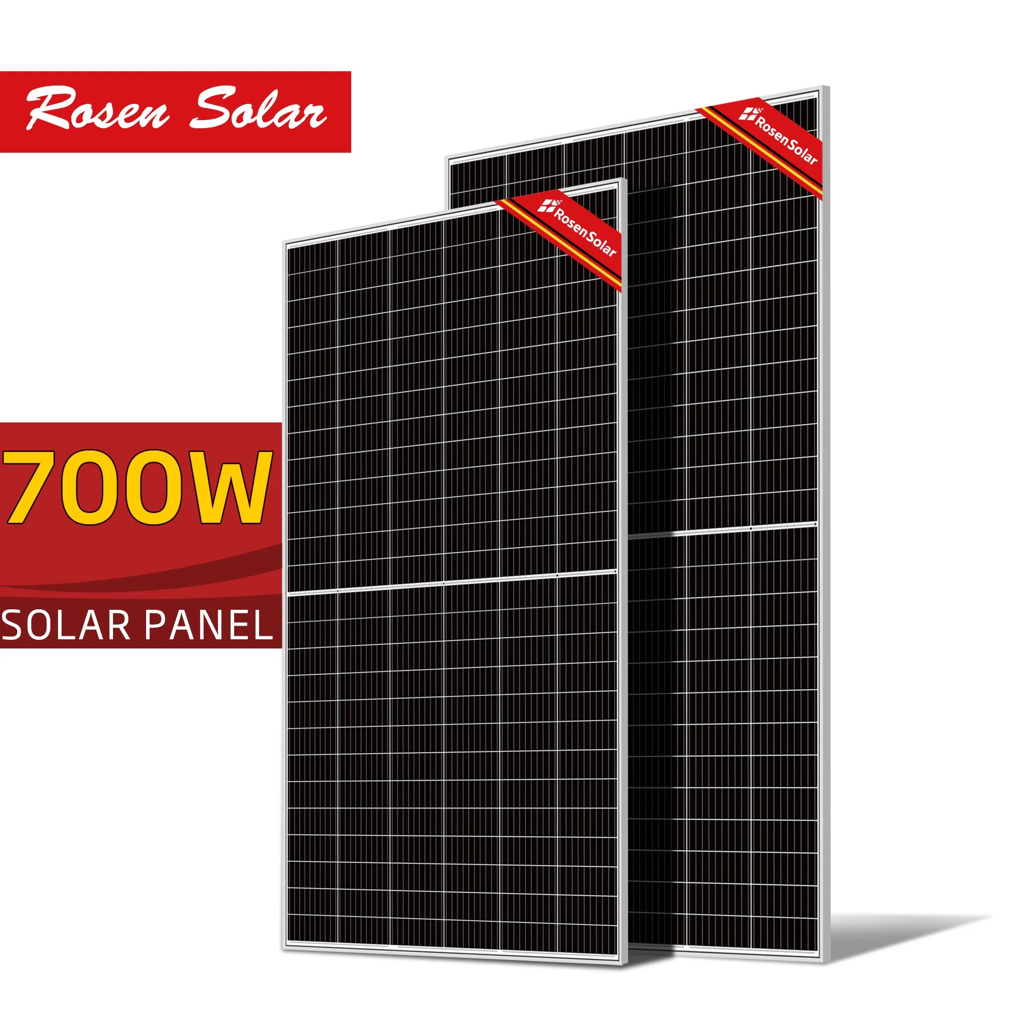 Longi Tier 1 Half Cell N Topcon Bifacial Solar Panel 450W 550W 600W 700W 750W 1000W