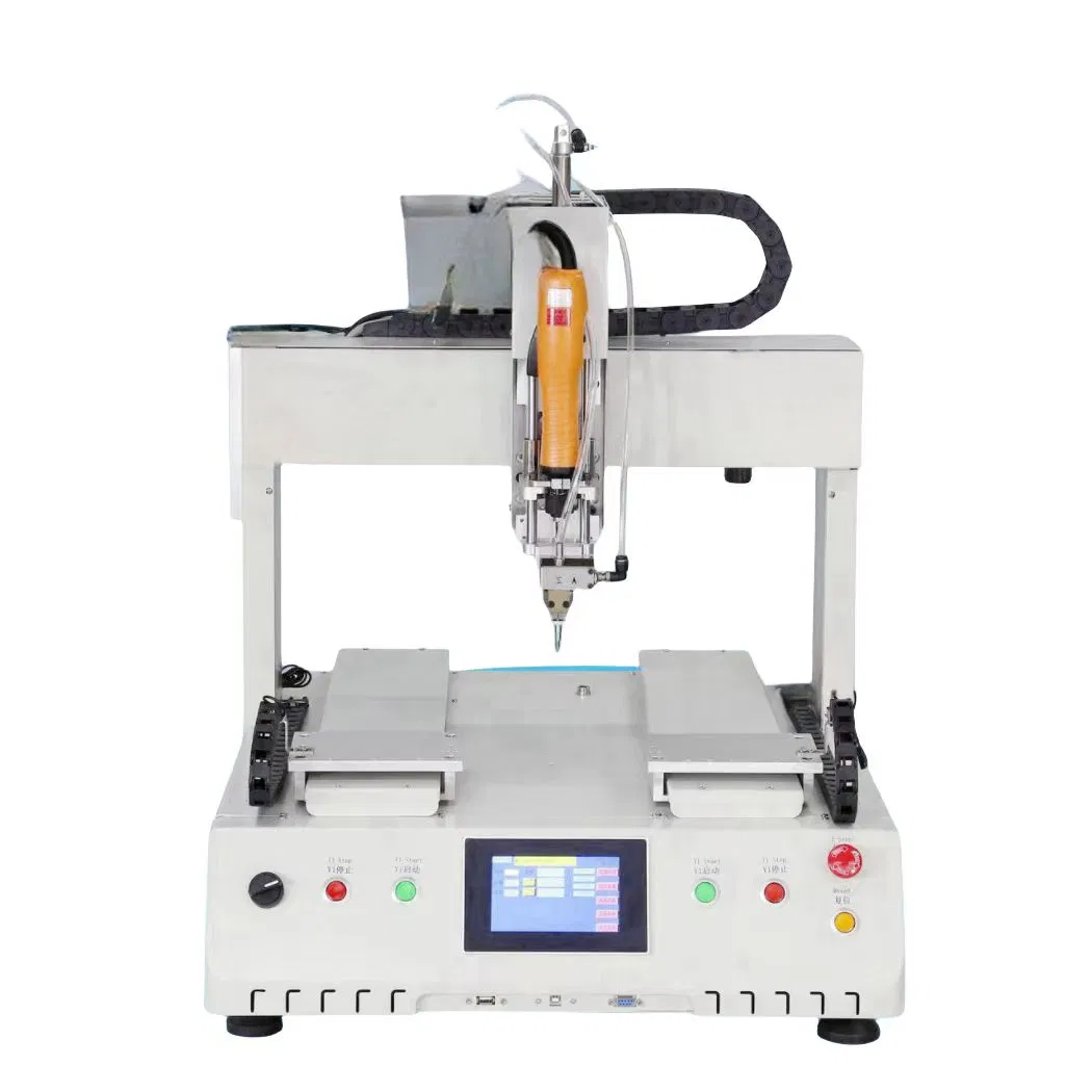 Ra Three-Axis Servo-Driven Optical Eyewear Screw Fastening Robot with Ai Vision Positioning/Torque Calibration System