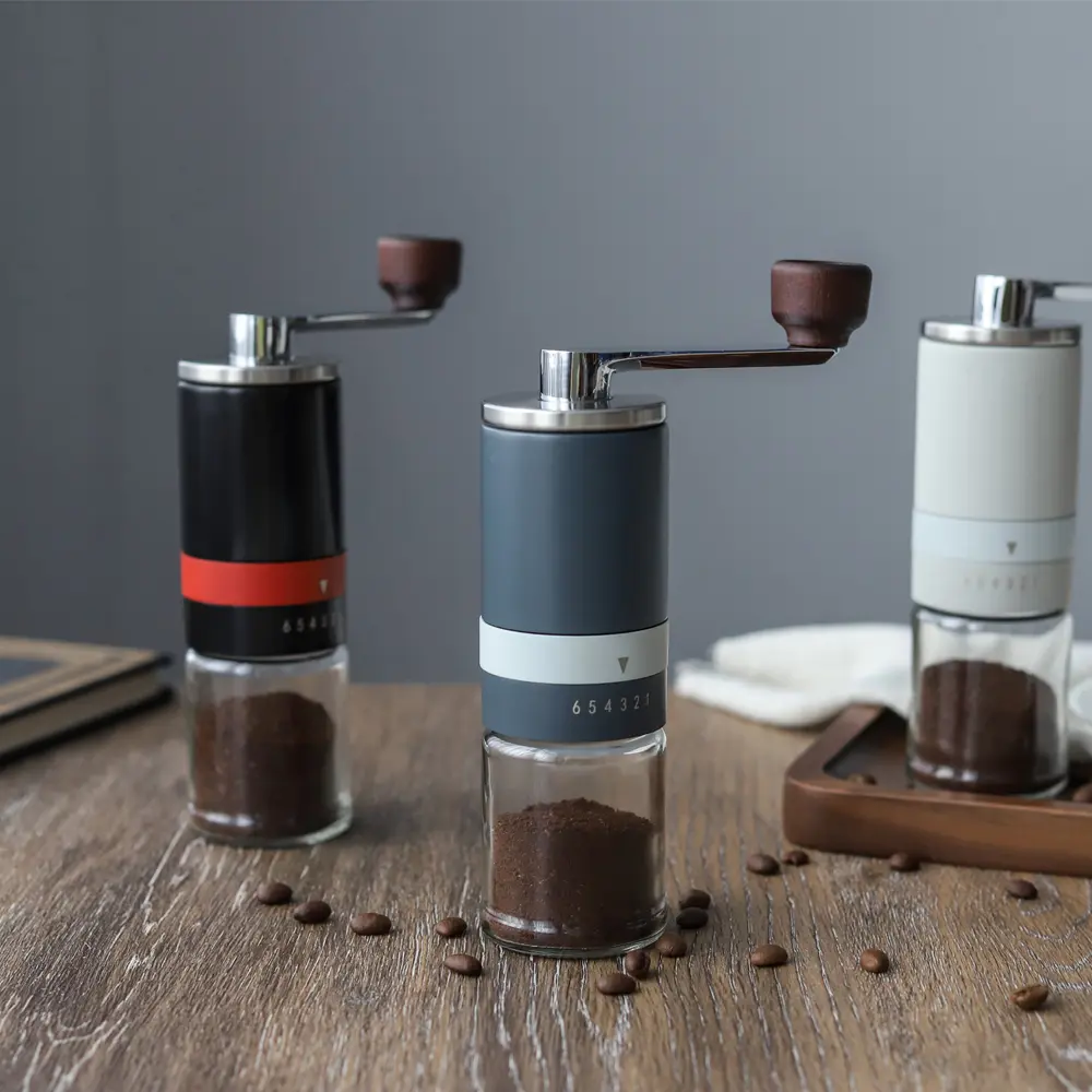 Custom  ODM Manual Coffee Burr Grinder with Ceramic Burr Product, Factories
