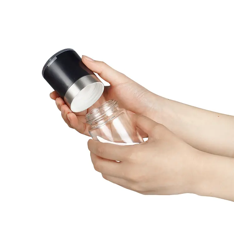ODM  Bulk Portable Pepper Grinder with Glass Jar Manufacturers, Suppliers