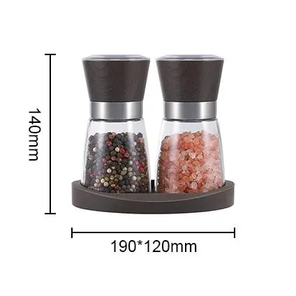 ODM Customized Plastic Pepper Grinder Set