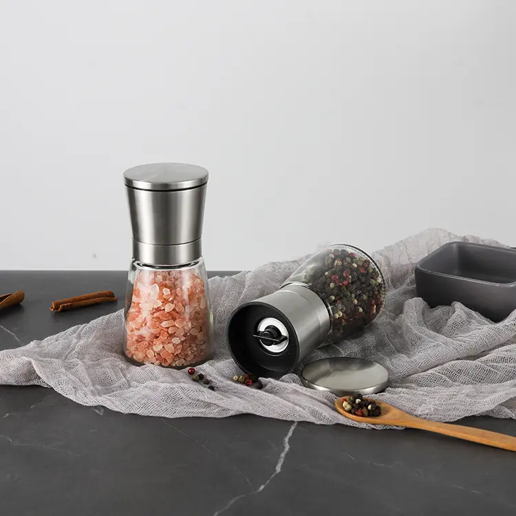 Bulk Metal Pepper Salt Grinder Set 1