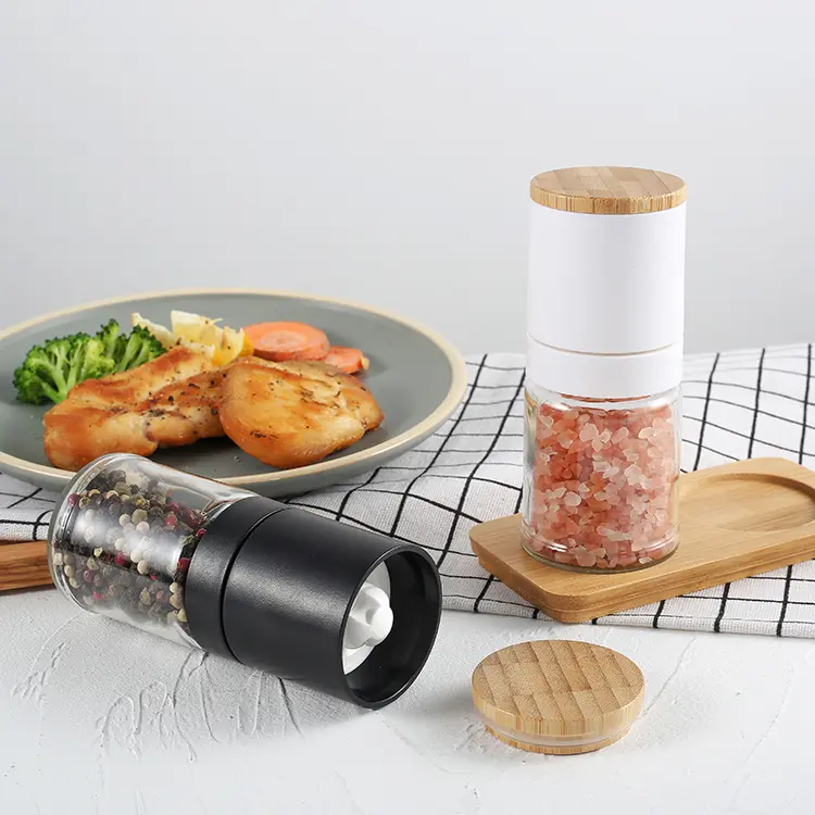 ODM  Wholesale Black Pepper and Salt Grinder Set Manufacturers, Manufacturer