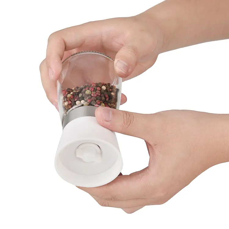 ODM Bamboo Salt and Pepper Grinder Set with Ceramic Burrs
