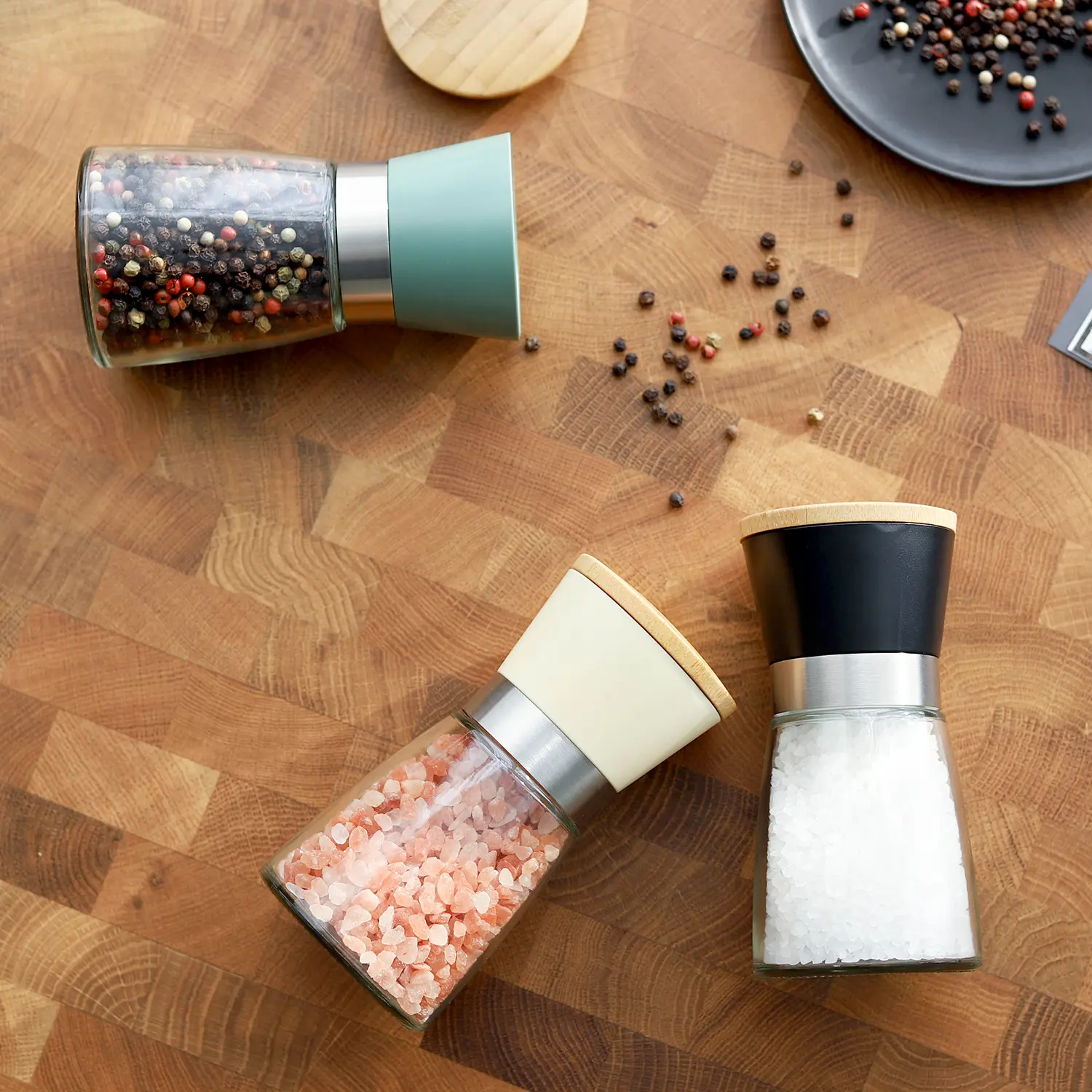 Premium Construction Salt and Pepper Mills