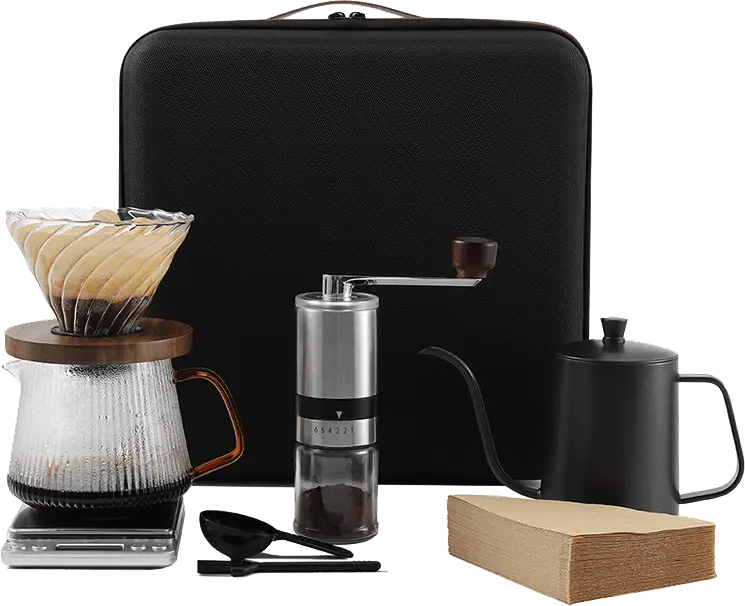 ODM Customized Manual Coffee Mill Grinder Set