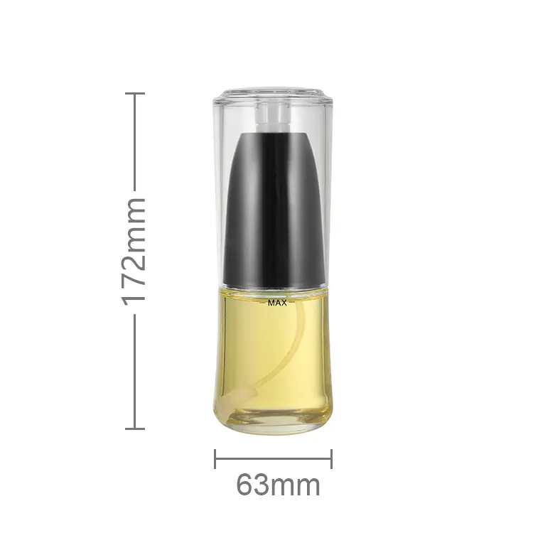 ODM Glass Oil Sprayer with Plastic Top