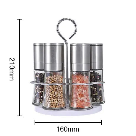 Best Customized 304 Stainless Steel Salt and Pepper Grinder Set Manufacturer, Product