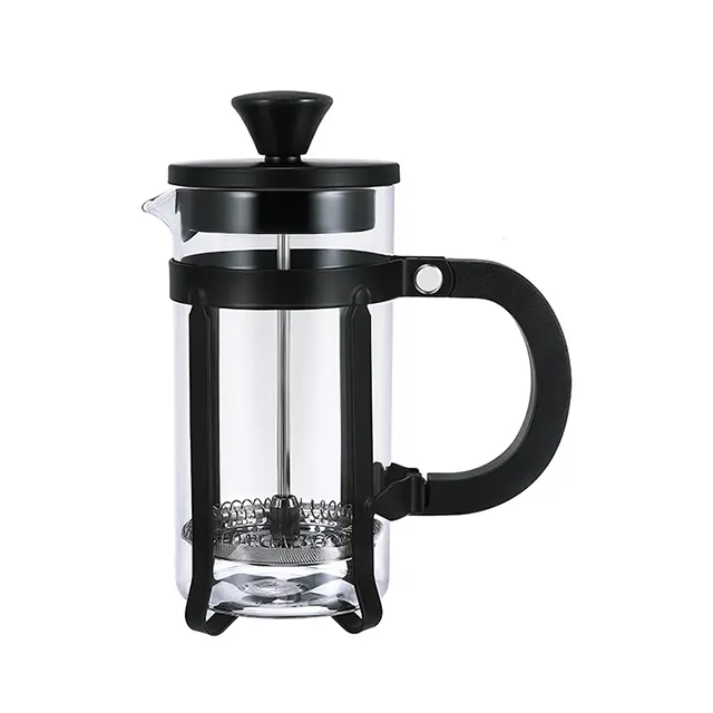 Custom Portable French Press with Borosilicate Glass