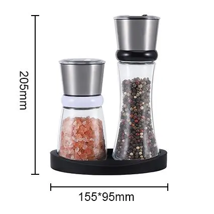 Stainless Steel Salt And Pepper Set