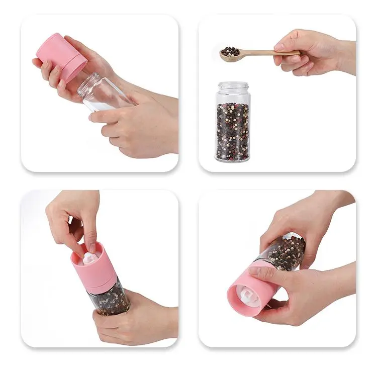 ODM Customized Manual Spice Grinder with Ceramic Grinder