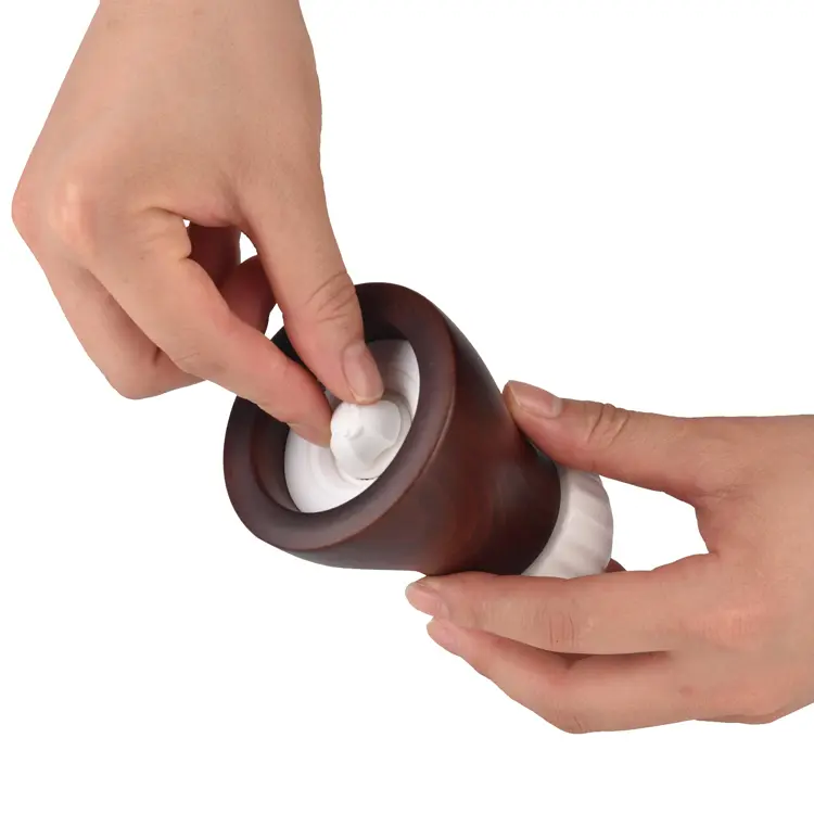 Custom Adjustable Wooden Salt Grinder