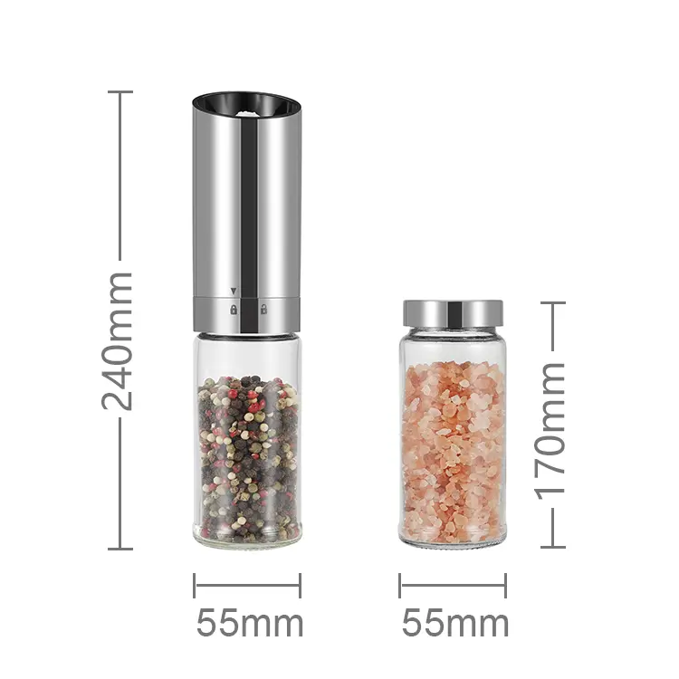 Wholesale Automatic Salt and Pepper Grinder Set