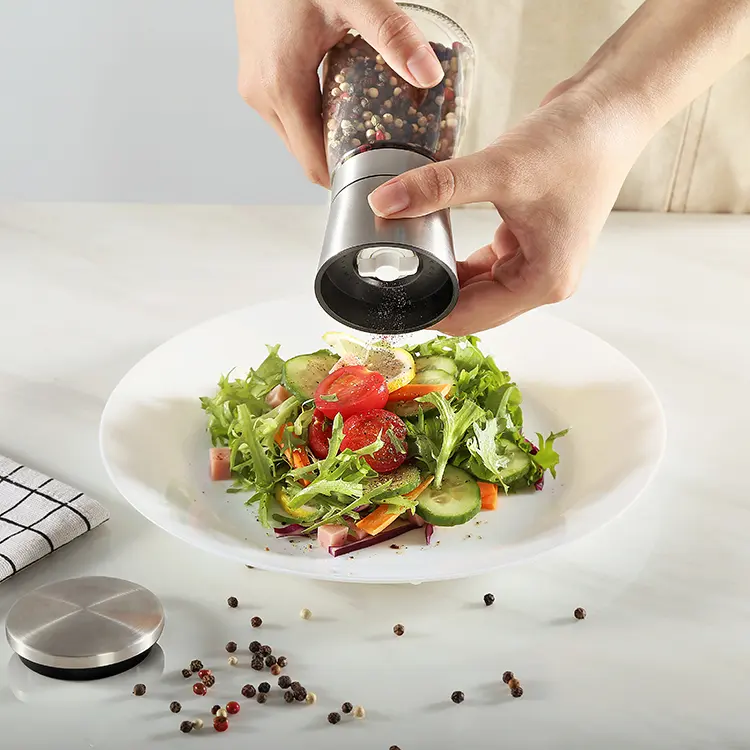 Salt Shaker And Pepper Mill Set 6