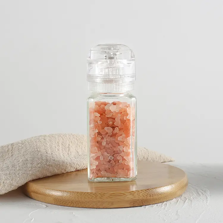 Custom Compact Portable Spice Mill with Plastic Grinder