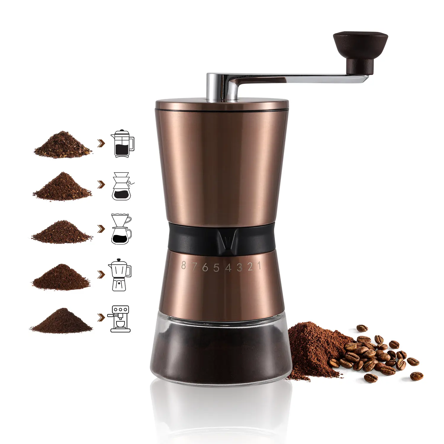 ODM Customized Manual Coffee Mill Grinder