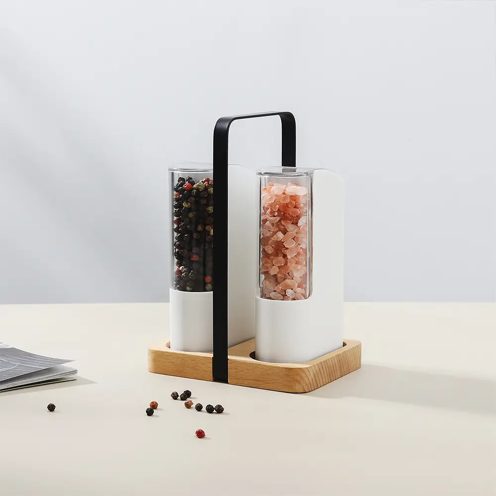 Electric Salt And Pepper Grinder Set 3