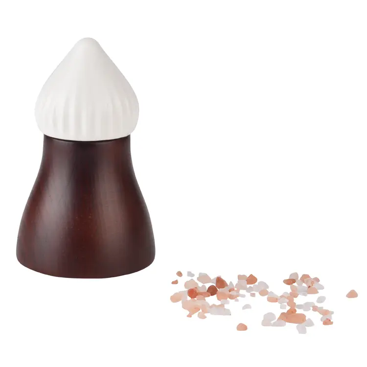Custom Adjustable Wooden Salt Grinder