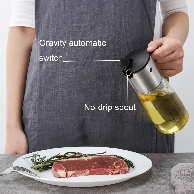 Bulk ODM Auto Flip Olive Oil Dispenser