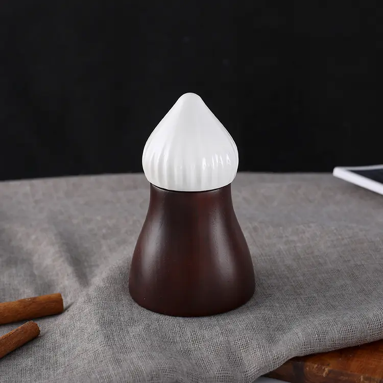 Custom Adjustable Wooden Salt Grinder 1