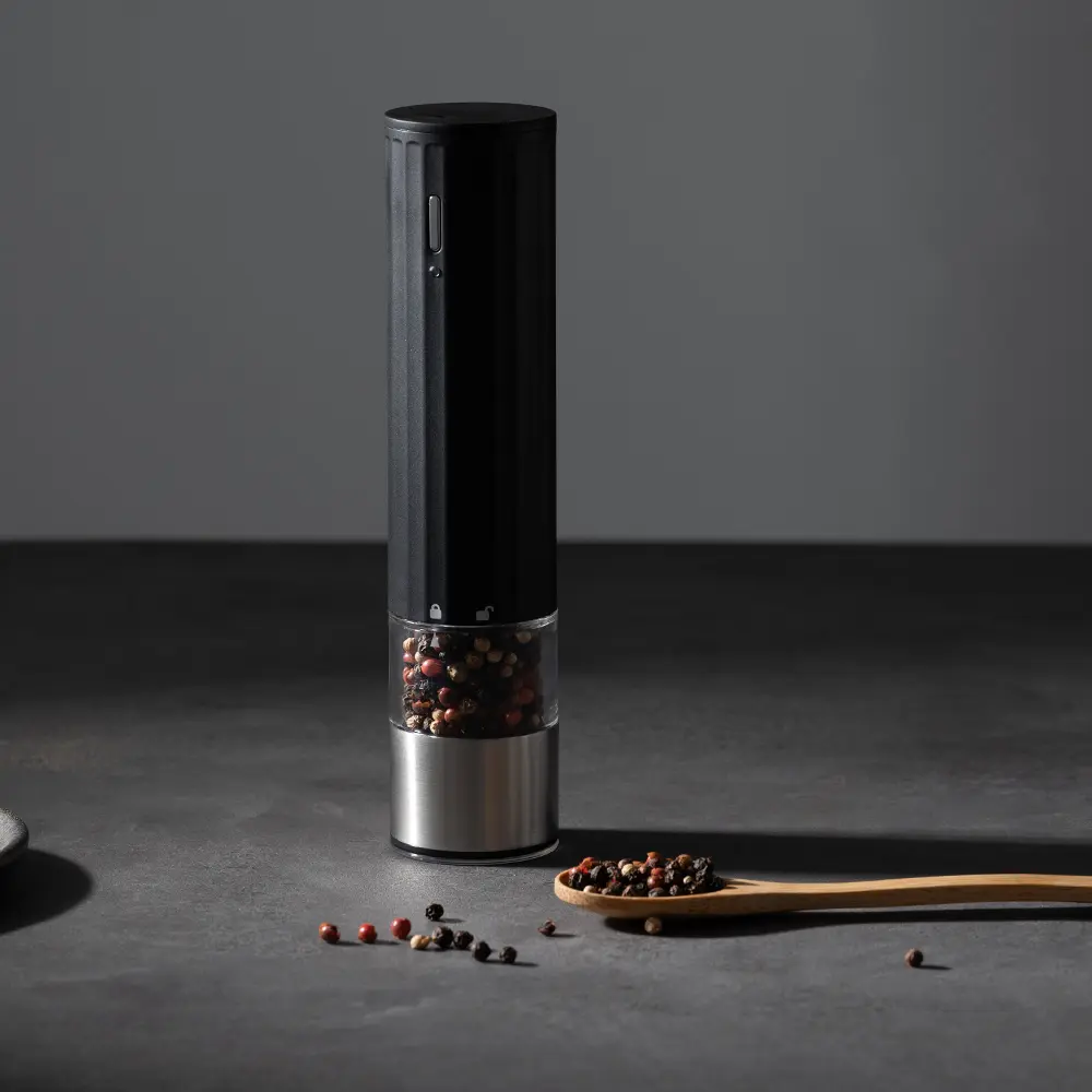 ODM Customized Gravity Stylish Salt and Pepper Grinder with Acrylic Jar Supplier, Products
