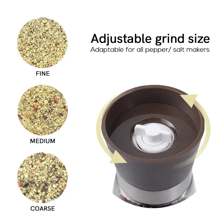 ODM Customized Plastic Pepper Grinder Set