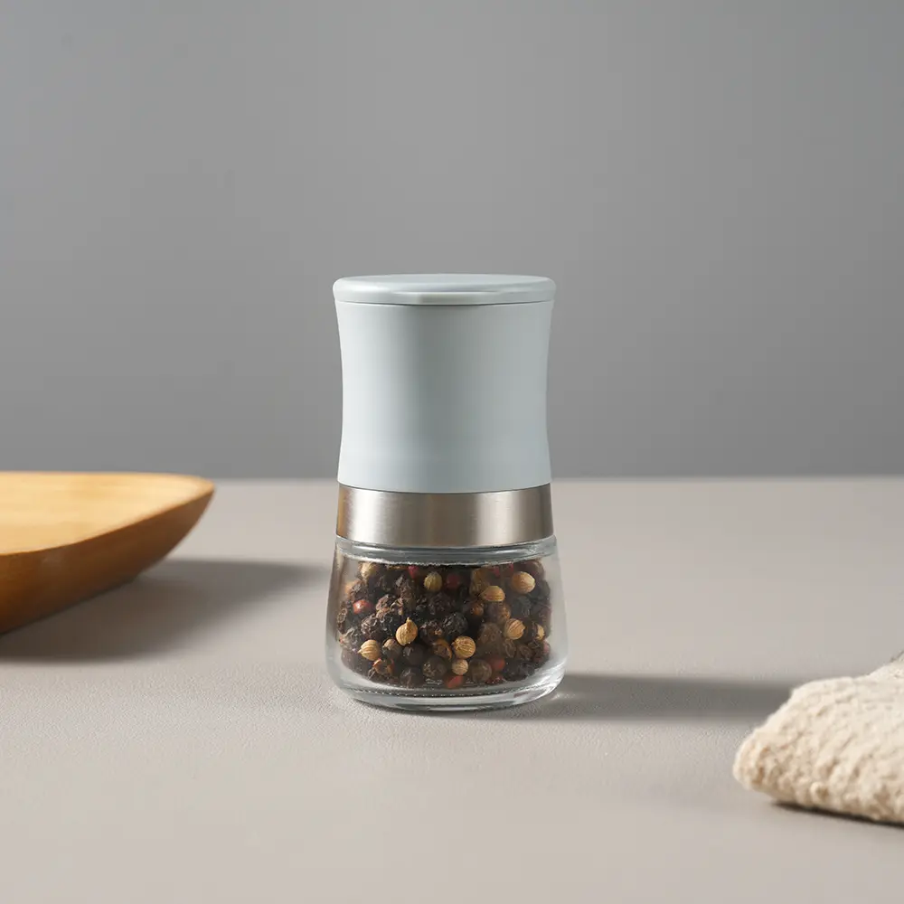 Custom Mini RPET Pepper Grinder with Adjustable Ceramic Burr