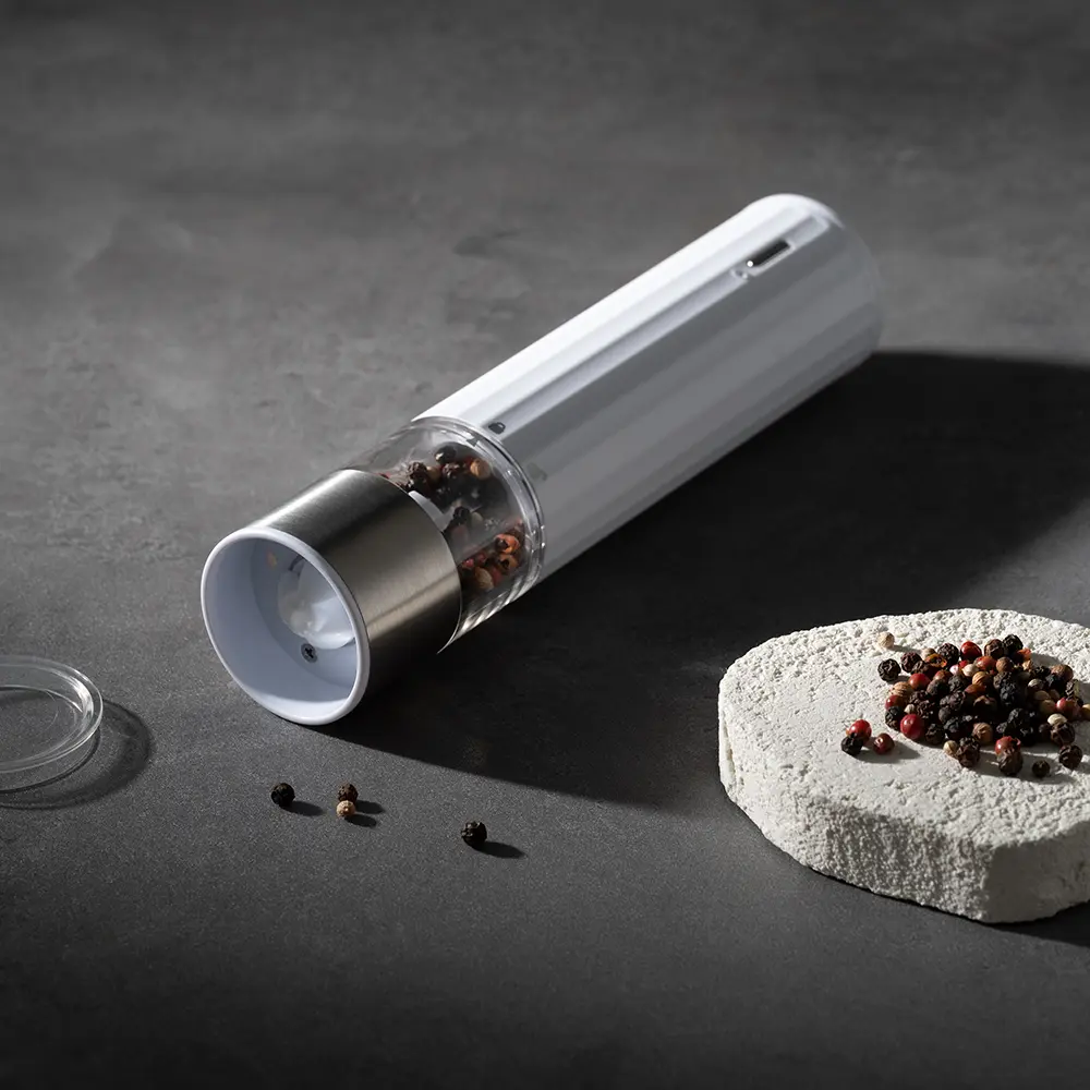 ODM Electric Salt and Pepper Grinder with LED Light 2