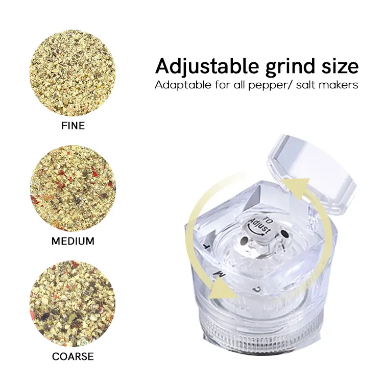 Wholesale Compact Salt and Pepper Grinder with Plastic burr Manufacturer, Factory