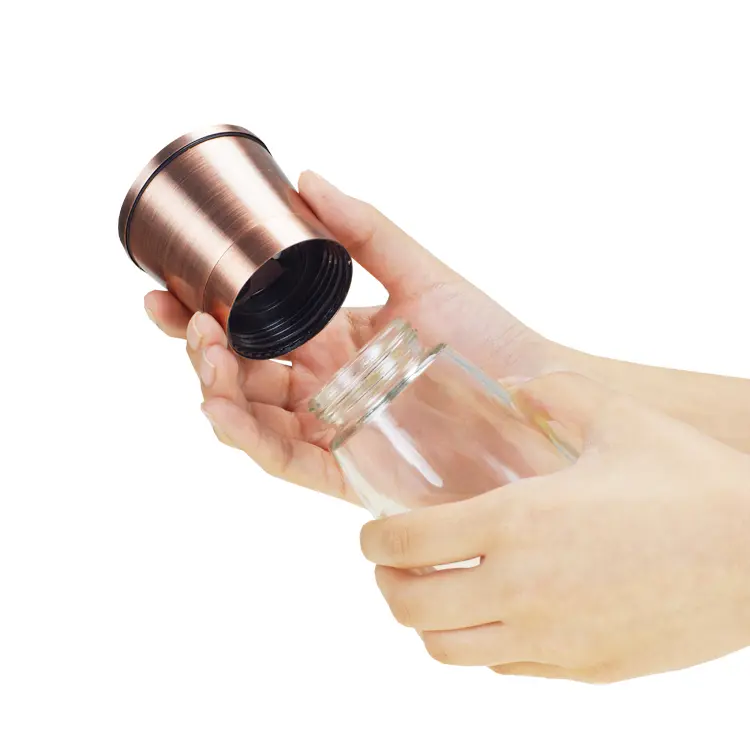 OEM Personalized Pepper Grinder Metal Set with Base Manufacturer, Company