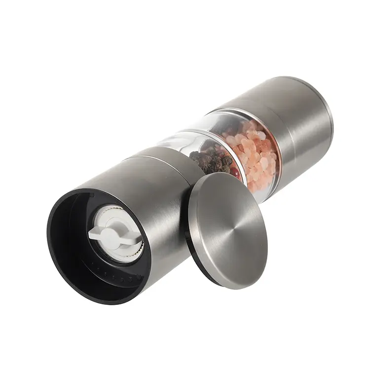 ODM 2 in 1 Stainless Steel Manual Salt and Pepper Grinder