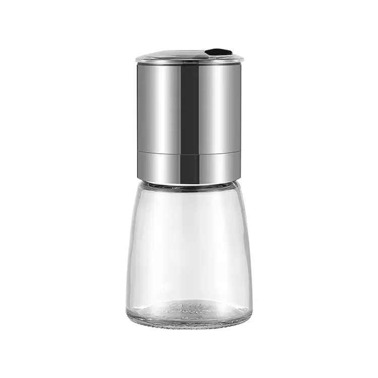 ODM Stainless Steel Salt and Pepper Grinder with Switchable Shaker Lid