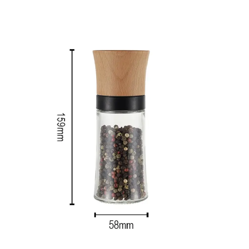 Wholesale Customized Wood Spice Grinder by Hand