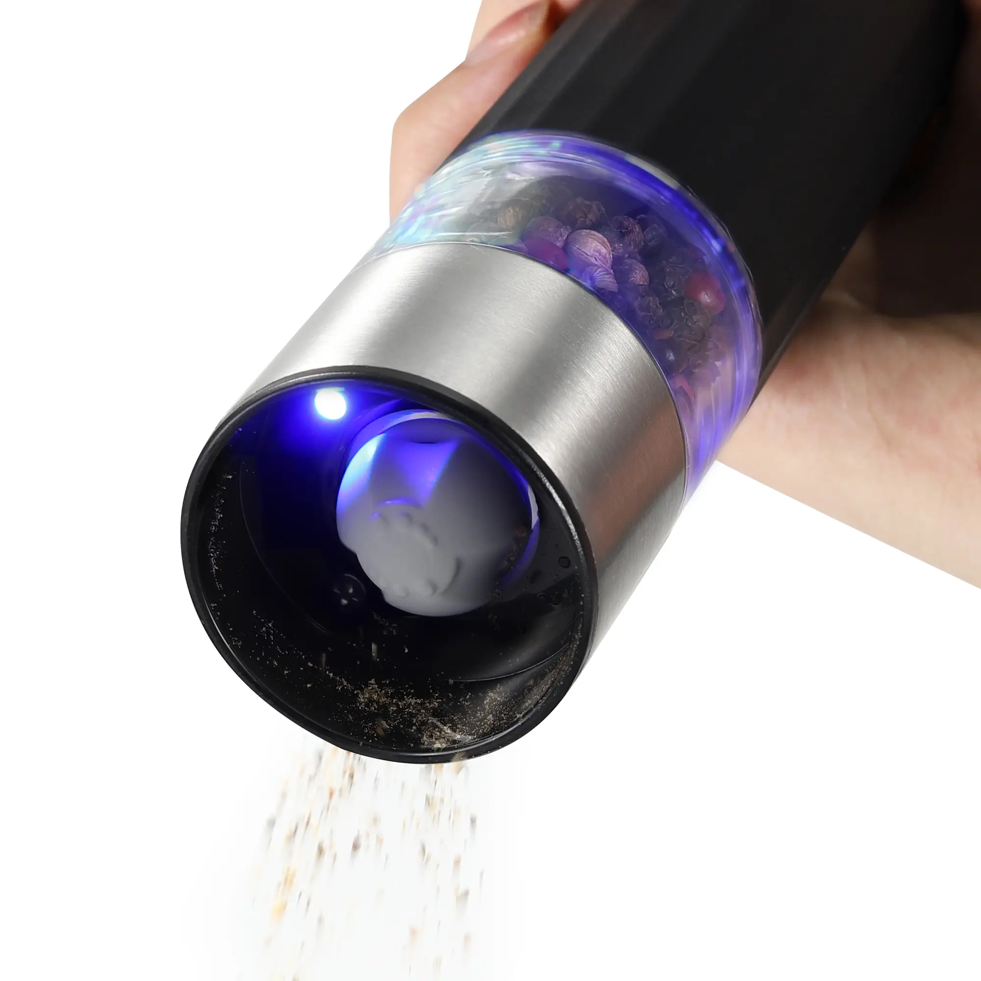 ODM Electric Salt and Pepper Grinder with LED Light