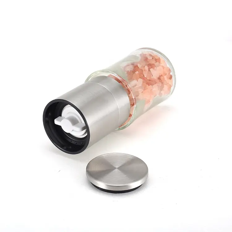 Custom Portable Stainless Steel Manual Pepper Grinder