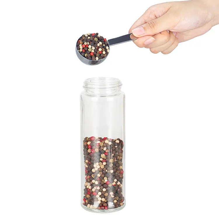 Custom Plastic Manual Pepper Grinder with Ceramic Grinder