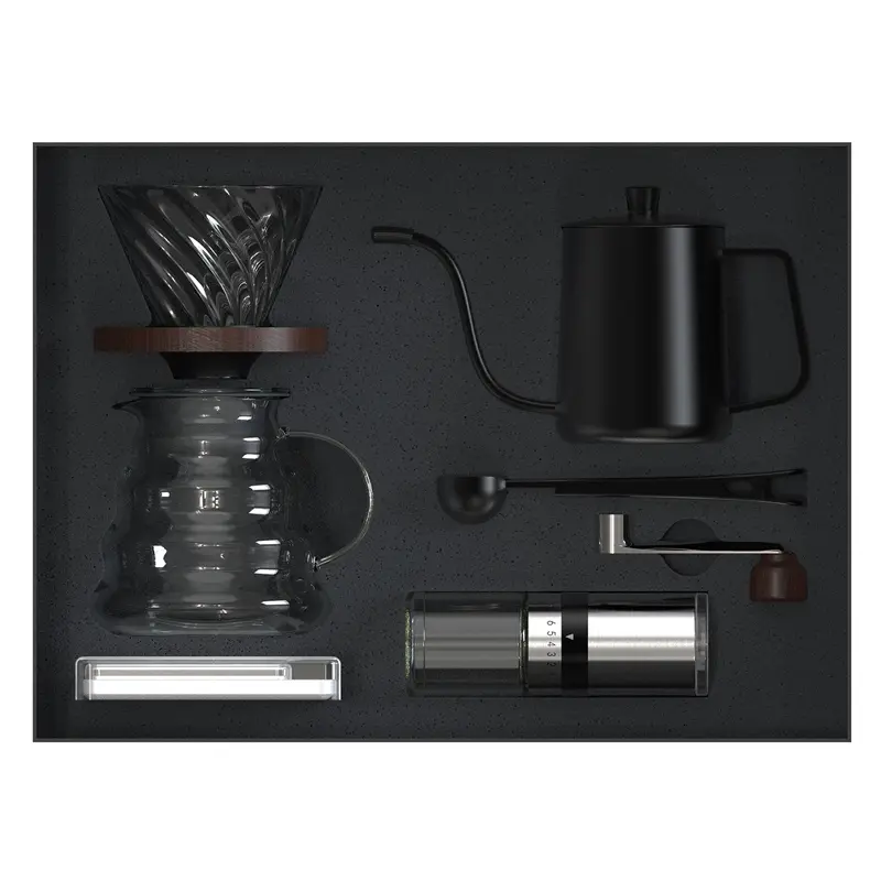Wholesale Customized Pour Over Coffee Grinder Set 