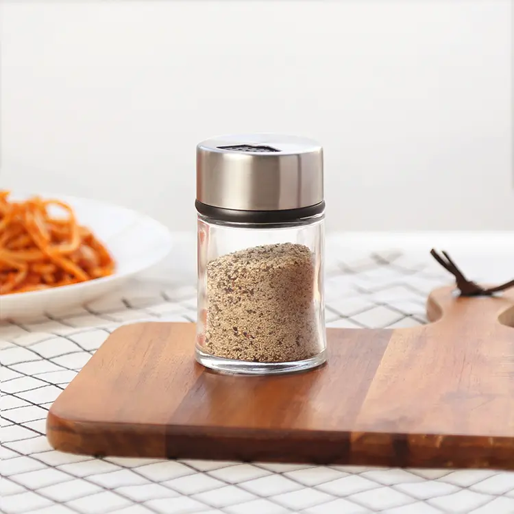 OEM Bulk Sale Salt And Pepper Shaker Set with Bamboo Base Manufacturer, Companies