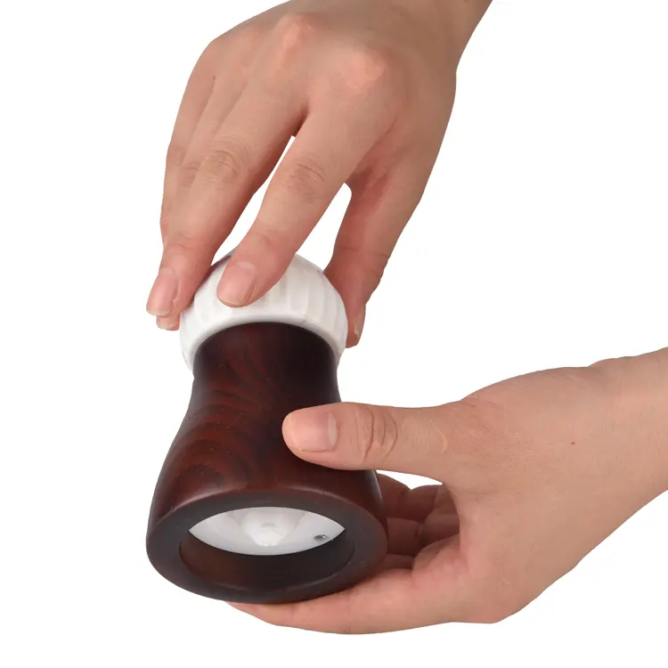 Custom Adjustable Wooden Salt Grinder 5