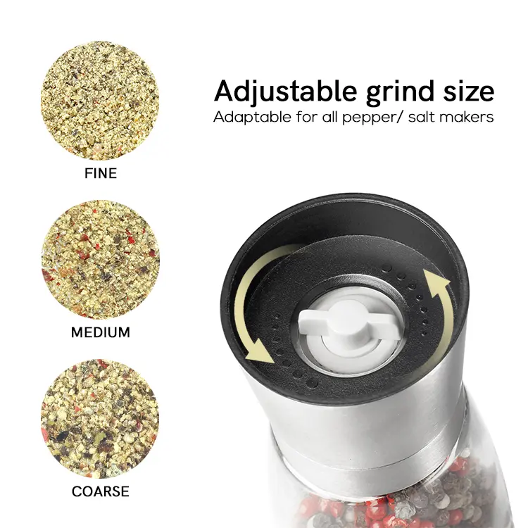 CE Certification Customized Salt Shaker And Pepper Mill Set Product, Factory