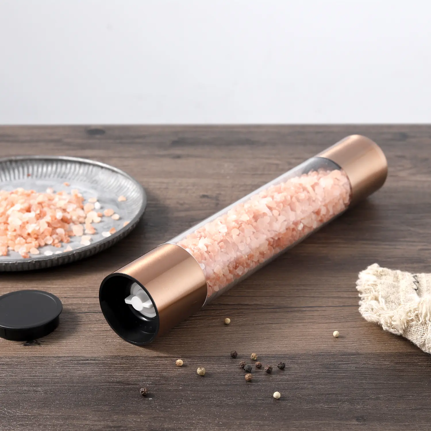 Custom 188 Stainless Steel Giant Salt And Pepper Mills 1